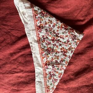 Sezane Floral Cotton scarf